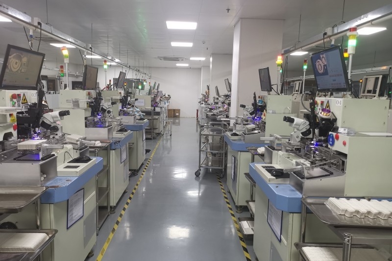 Demo Photoelectric Technology (Wuxi) Co., Ltd. 제조업체의 생산 라인
