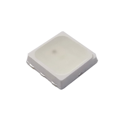 울트라 밝은 분산 5050 RGB SMD LED 다이오드 풀 컬러 GRB 핀 설정 120도 블랙 라이트