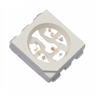 맑은 렌즈 풀 컬러 5050 RGB SMD LED 다이오드 칩 초 밝은 GRB 핀 설정