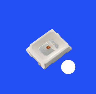 SMD2835 2.8x3.5mm 흰색 6000K 6500K 10-12LM 120도 투명 렌즈 PCT 브래킷 다이오드 라이트
