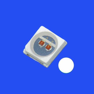 SMD3030 3.0x3.0mm 흰색 6000-6500K 10-12LM 120도 물 맑은 렌즈 PCT 브래킷 LED 칩
