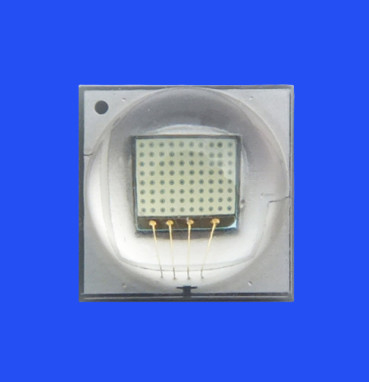 SMD5050 5.0x5.0mm 녹색 색상 520-530nm 120-150LM 120° 3W 맑은 렌즈 세라믹 고전력 SMD 다이오드